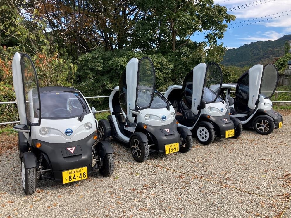 模原市が所有しているルノーの小型EV